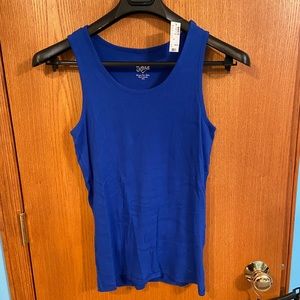 NWT Justice Blue Tank Top